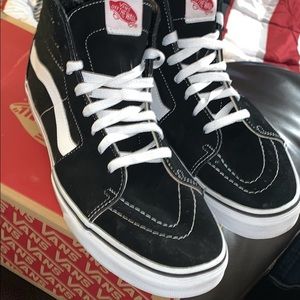 High top vans sz 12